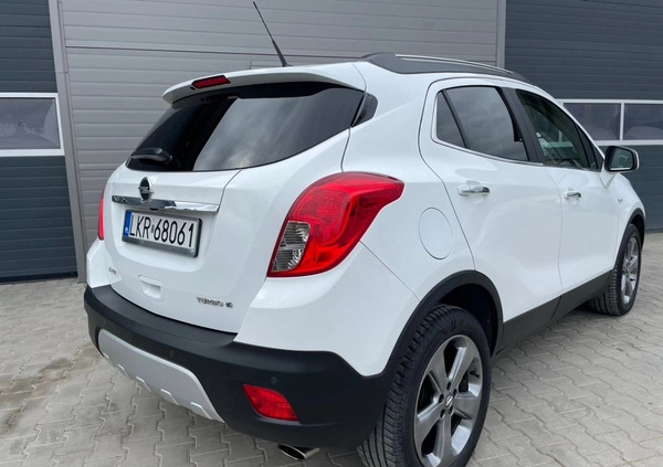 Opel Mokka cena 48900 przebieg: 136000, rok produkcji 2013 z Kolno małe 562